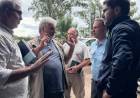  Villa Minetti: Pullaro supervisó la defensa hídrica y el funcionamiento de las bombas