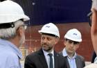Desde el muelle de la Zona Franca Santafesina, se concretó la exportación de 30 mil toneladas de acero producido 100 % en la provincia