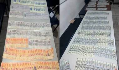 Secuestran más de 31 mil dólares y más de dos millones de pesos en un operativo sobre la Ruta 34