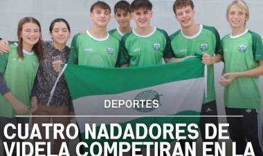 Jóvenes deportistas de Videla representarán a la localidad en la Copa Santa Fe