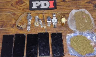 PDI detuvo a dos hombres por robo calificado en la ciudad de Santa Fe