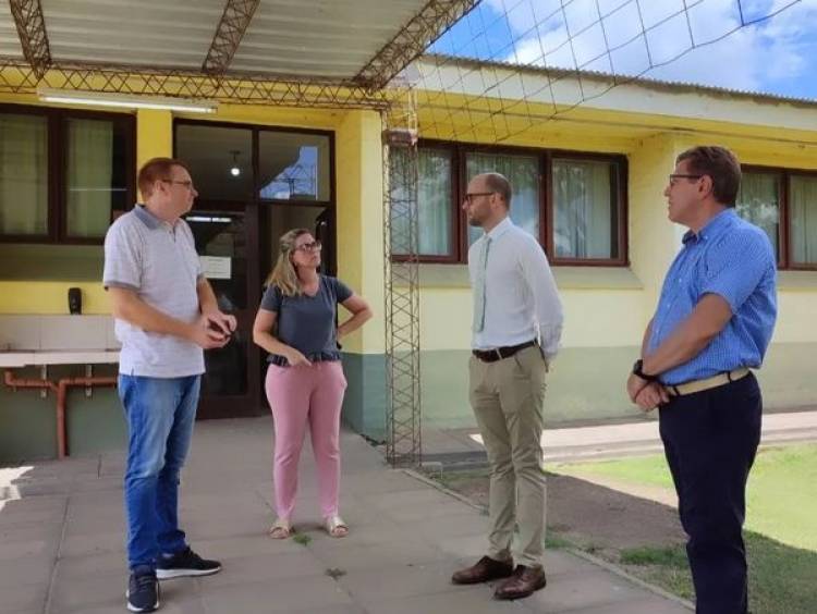 Rodrigo Borla//EDUCACIÓN-Gestiones por la Escuela Agrotecnica N°336 "Mario C. Videla".