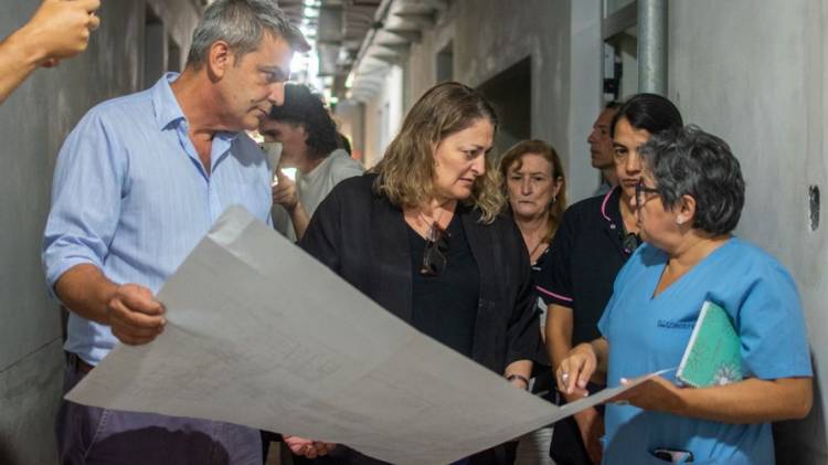  El Gobierno de la Provincia avanza con las obras en el Hospital Sayago