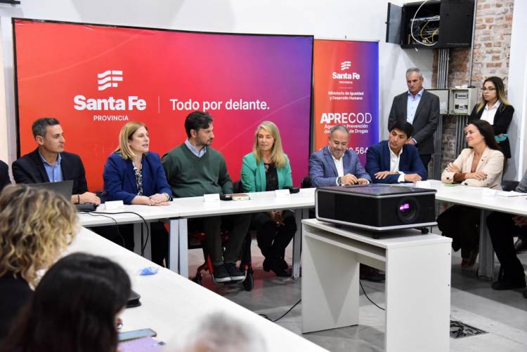 Provincia y Nación coordinan acciones para la prevención y tratamiento de adicciones