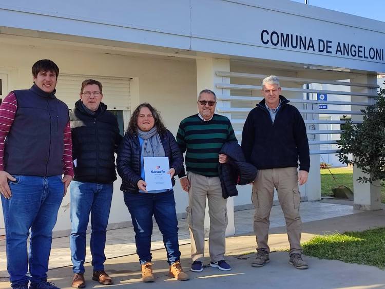 Rodrigo Borla//COLONIA ANGELONI: IMPORTANTE FIRMA DE CONVENIO.