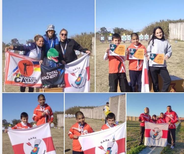 La participación en Rosario de los arqueros de Tiro Federal de San Justo fue muy destacable