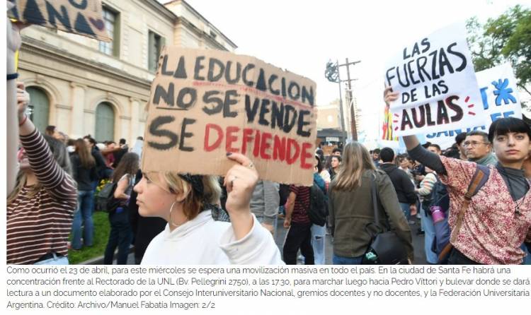 A horas de la segunda marcha en reclamo por el Financiamiento universitario