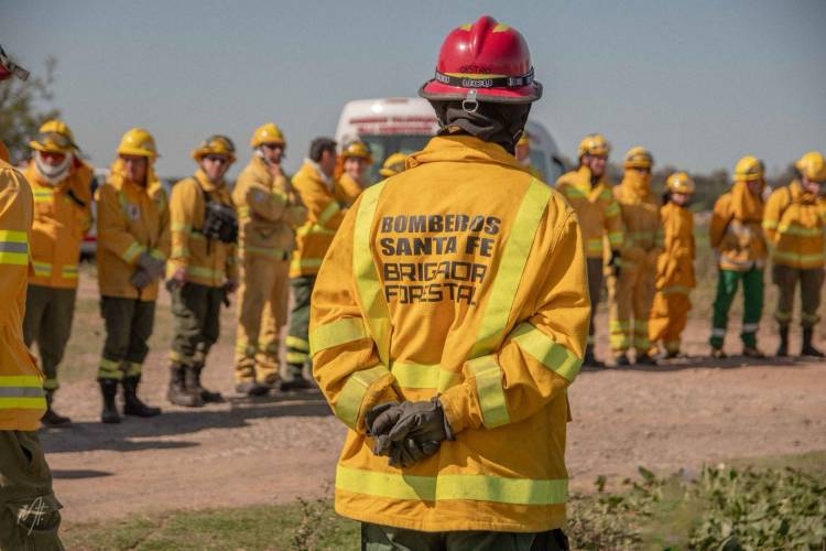 Prevención de incendios: Provincia capacita a Brigadistas en materia forestal
