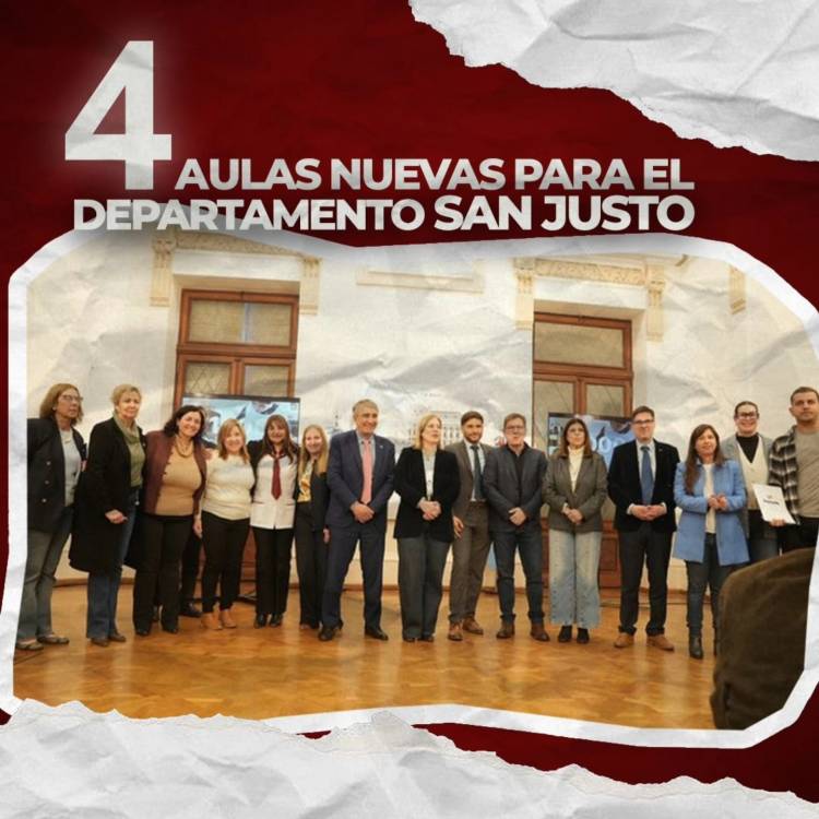 Rodrigo Borla//En el marco del Programa 1000 Aulas, el gobernador @maxipullaro firmó convenios con municipios y comunas para la construcción de 79 nuevos espacios. 