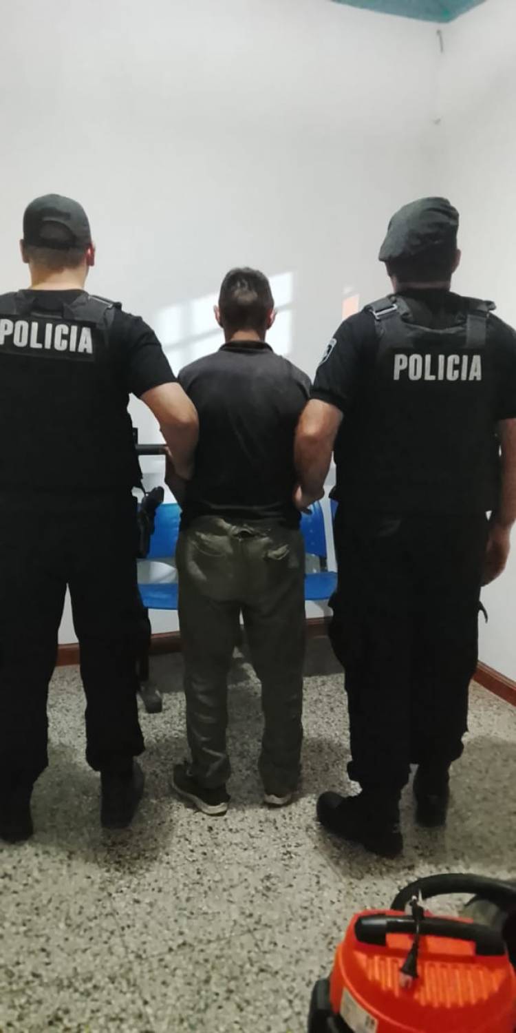 San Justo//Un aprehendido por ocasionar molestias