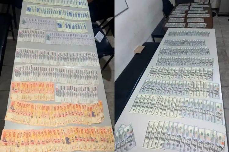 Secuestran más de 31 mil dólares y más de dos millones de pesos en un operativo sobre la Ruta 34