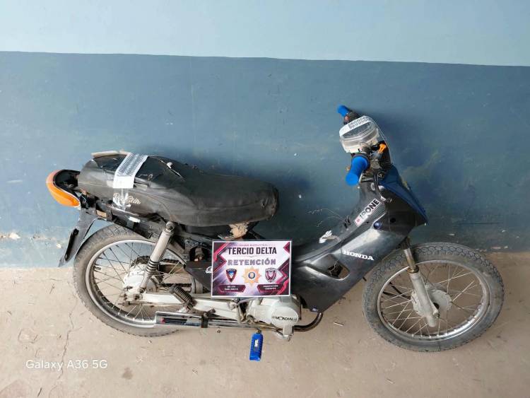 Retuvieron motocicletas en La Criolla y San Justo