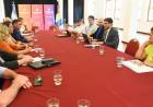 Pullaro se reunió con la Mesa de Enlace provincial