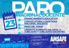 Paro Nacional Docente el 23 de mayo