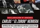 *Carlos "El Zurdo" Herrera será homenajeado con una declaración de interés legislativo*
