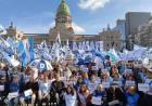 AMSAFE PRESENTE EN EL ACTO DE CTERA FRENTE AL CONGRESO NACIONAL