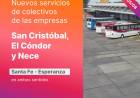 Esperanza: nueva parada de transporte para la comunidad universitaria