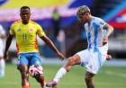 La seleccion Argentina perdio ante Colombia en un apretado 2-1