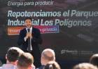 Pullaro inauguró una obra energética en Los Polígonos para ampliar la producción y generar más empleo