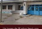 Un joven de 16 años llevó una pistola de aire y un cuchillo a una escuela en Puerto Madryn