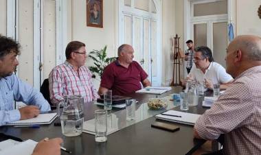 Rodrigo Borla//En el Ministerio de Justicia y Seguridad.