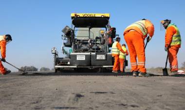   Provincia continúa reparando la Autopista Rosario - Santa Fe