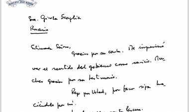 Papa Francisco: “Me impresionó el sentido del gobierno como servicio”