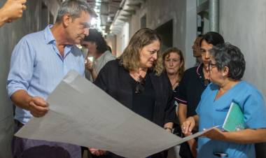  El Gobierno de la Provincia avanza con las obras en el Hospital Sayago