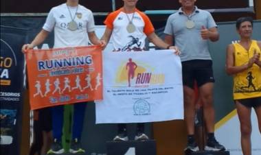 El atleta Sanjustino Diego Sanchez obtuvo el segundo lugar en los 10 km de Santo Tomé.