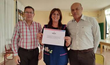 Rodrigo Borla//COMENZAMOS LAS TRANSFORMACIONES PARA LAS INSTITUCIONES DEL DEPARTAMENTO 