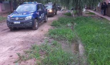 San Justo//PARTE DE PRENSA-ALLANAMIENTO