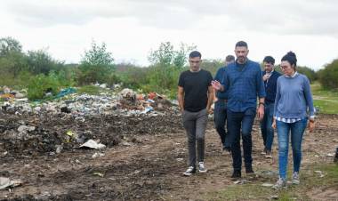  Rincón: comenzaron los trabajos de saneamiento del basural a cielo abierto