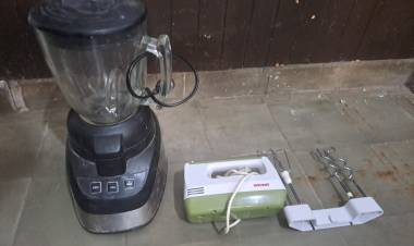 "Recuperan electrodomésticos sustraídos: Personal de Comisaría Segunda actúa eficazmente"