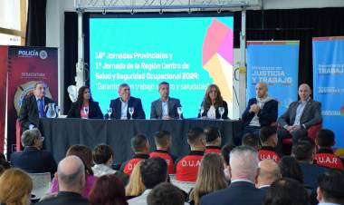  Salud y Seguridad Ocupacional: Santa Fe llevó la experiencia de los comité mixtos a la Región Centro