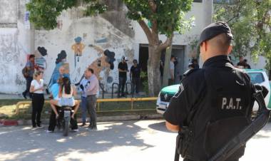  Intervención Barrial Focalizada: en barrio San Lorenzo bajaron un 65% los hechos de violencia altamente lesivos