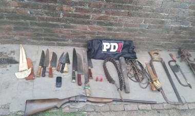 San Justo//ALLANAMIENTOS, DETENCIONES Y SECUESTROS -