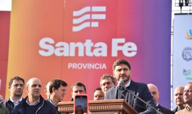 El gobernador Pullaro encabezó la inauguración de Agroactiva en Armstrong