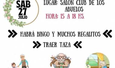 *Celebración del Día de los Abuelos en Videla: Bingo, Regalos y Mucha Diversión en el Club de los Abuelos*