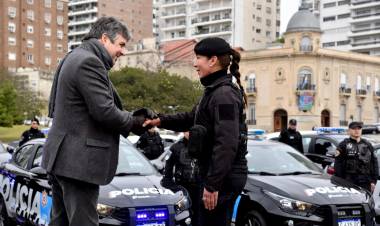 Rosario: 131 nuevos móviles de la Policía de Santa Fe