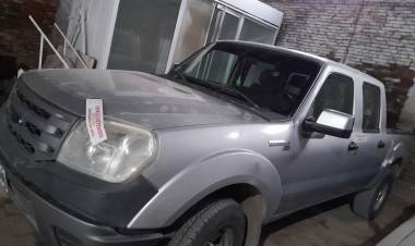 San Justo//Se secuestró una camioneta Ford Ranger