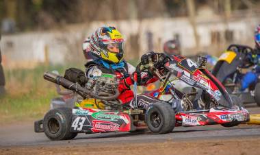 El Domingo se disputó en Franck la cuarta fecha de la nueva categoría 150 varilleros junior del @certamensantafesinokarting .