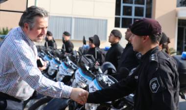 Cococcioni: “Desde el primer momento fue una prioridad para nosotros reequipar a la Policía”