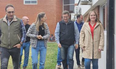 Rodrigo Borla//Trabajando para llevar mejoras y programas a las Instituciones del Departamento