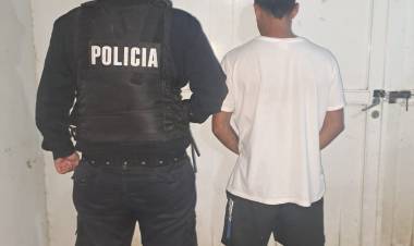 El personal de Comisaría Segunda aprehendió a un sujeto por estar  involucrado en la sustracción de herramientas varias 