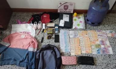 San Justo//Aprehendieron a sujeto por sustraer elementos en Barrio Jardín 