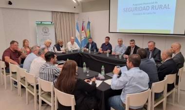 Seguridad Rural: con encuentros en Rafaela y Reconquista, Provincia puso en marcha las mesas regionales
