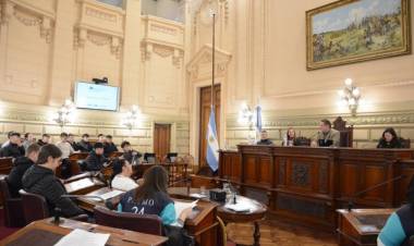 Rodrigo Borla//TIENE MEDIA SANCIÓN EL PROYECTO DE ALUMNOS DE LA ESCUELA TÉCNICA DE GOBERNADOR CRESPO.