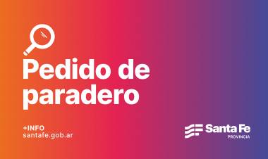 Se solicita información sobre el paradero de Maximiliano Eduardo Mendoza