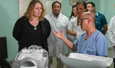 Silvia Ciancio: “El equipamiento para trasplante es un reconocimiento a la calidad de la salud pública santafesina”