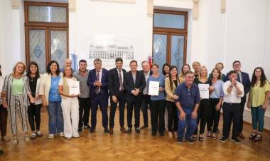 Rodrigo Borla//MAS ESCUELAS DEL DEPARTAMENTO SAN JUSTO TENDRÁN NUEVAS AULAS.
